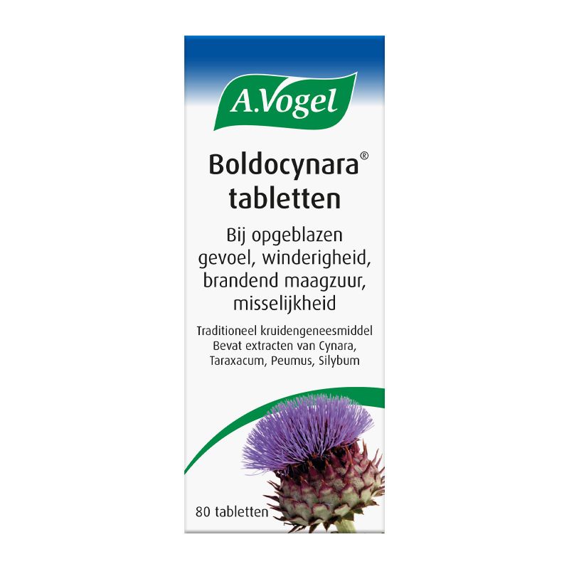 In verpakking Boldocynara tabletten voorkant